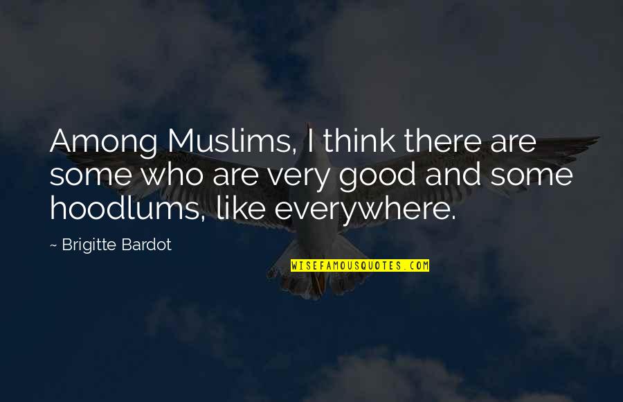 Side Eye Quotes By Brigitte Bardot: Among Muslims, I think there are some who