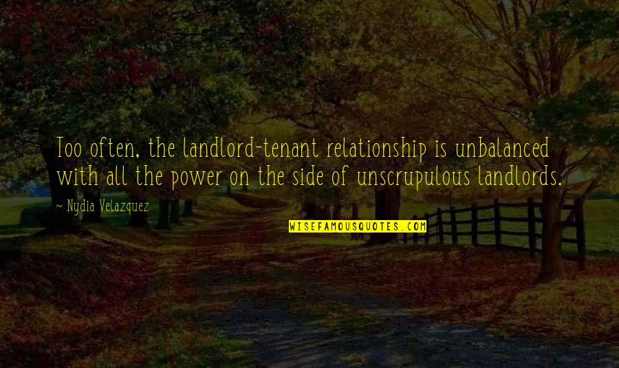 Siding Quotes By Nydia Velazquez: Too often, the landlord-tenant relationship is unbalanced with Siding Quotes By Nydia Velazquez: Too often, the landlord-tenant relationship is unbalanced with