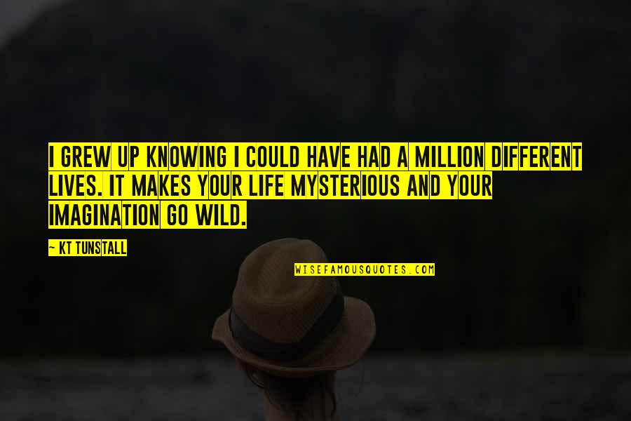 Sidsel Endresen Quotes By KT Tunstall: I grew up knowing I could have had Sidsel Endresen Quotes By KT Tunstall: I grew up knowing I could have had
