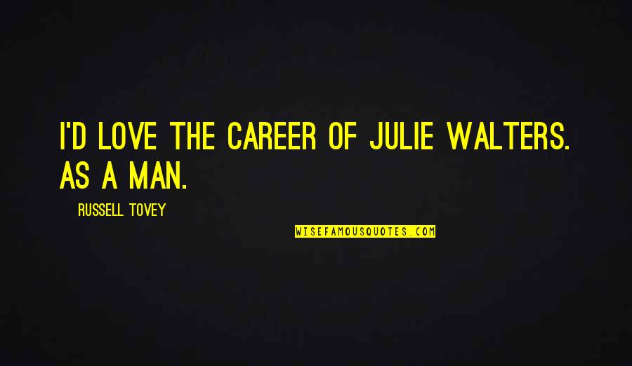 Sifnos Google Quotes By Russell Tovey: I'd love the career of Julie Walters. As