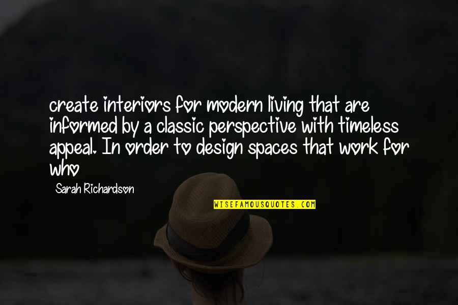 Signs Toddler Quotes By Sarah Richardson: create interiors for modern living that are informed