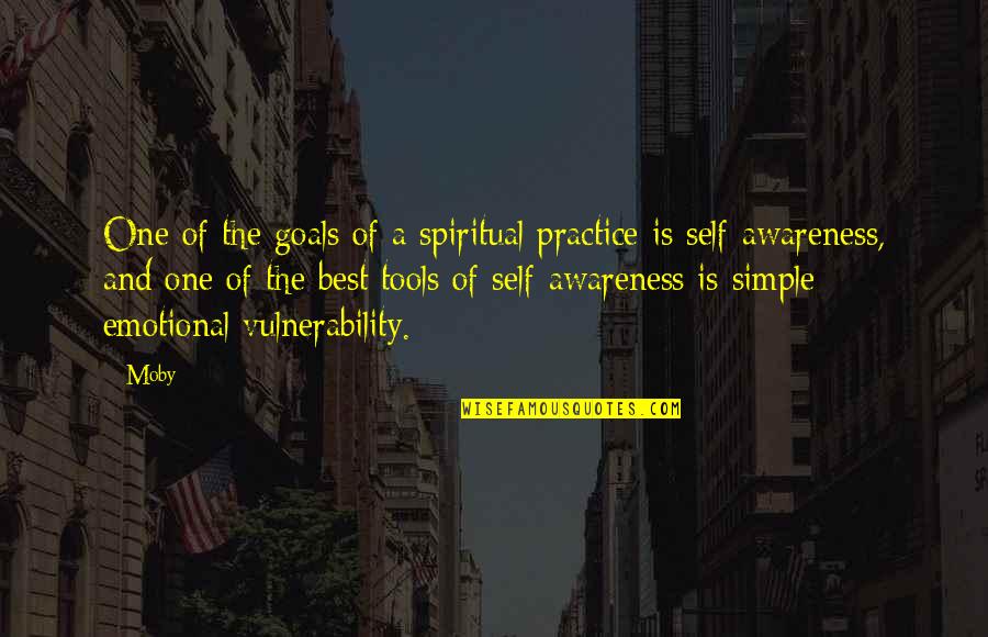 Sikap Dingin Quotes By Moby: One of the goals of a spiritual practice Sikap Dingin Quotes By Moby: One of the goals of a spiritual practice