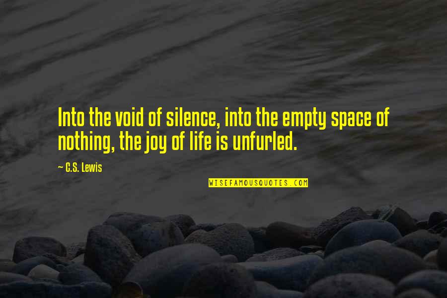 Silence Is Not Empty Quotes By C.S. Lewis: Into the void of silence, into the empty Silence Is Not Empty Quotes By C.S. Lewis: Into the void of silence, into the empty
