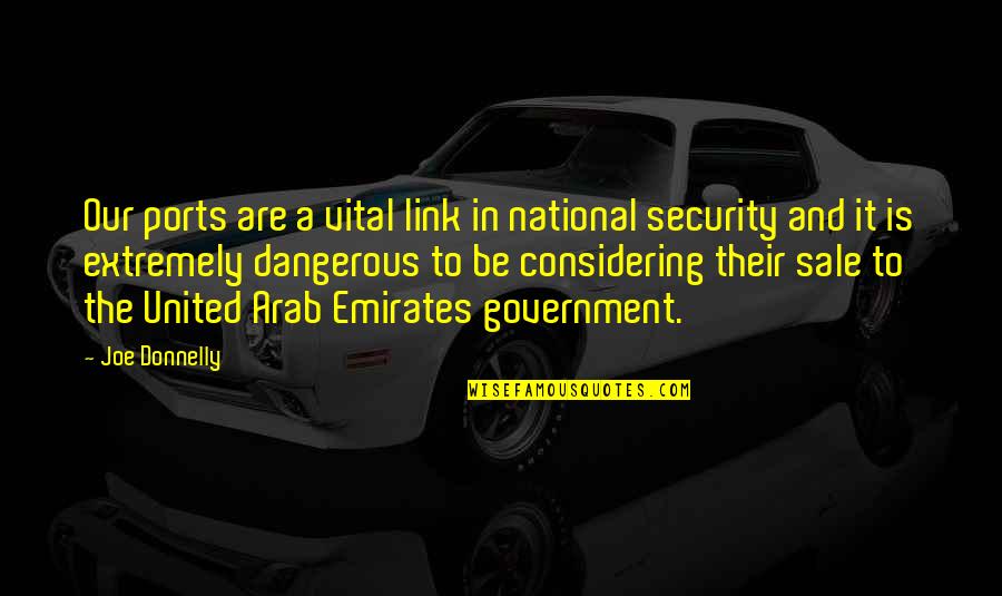 Simmetria Assiale Quotes By Joe Donnelly: Our ports are a vital link in national Simmetria Assiale Quotes By Joe Donnelly: Our ports are a vital link in national