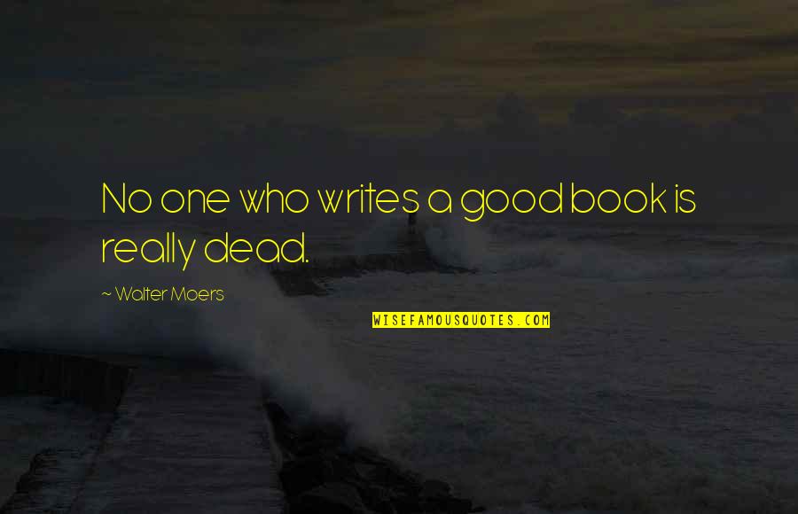 Simple Church Quotes By Walter Moers: No one who writes a good book is
