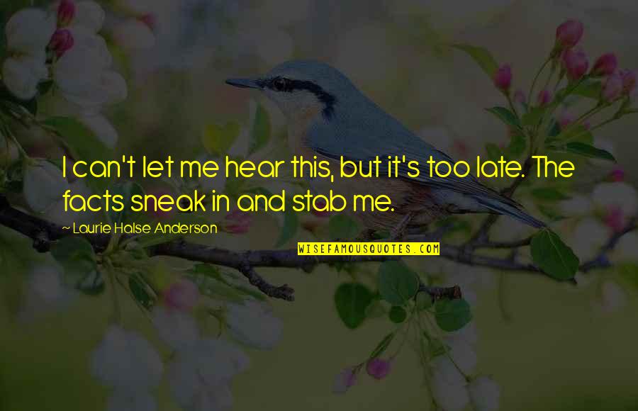 Simple Gift Old Bill Quotes By Laurie Halse Anderson: I can't let me hear this, but it's Simple Gift Old Bill Quotes By Laurie Halse Anderson: I can't let me hear this, but it's