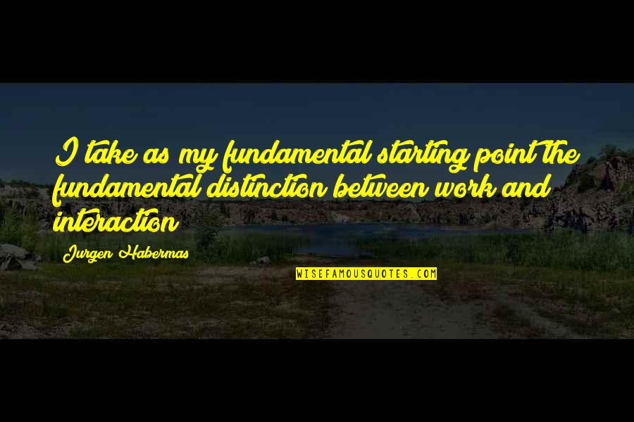 Sinclair James News Quotes By Jurgen Habermas: I take as my fundamental starting point the Sinclair James News Quotes By Jurgen Habermas: I take as my fundamental starting point the