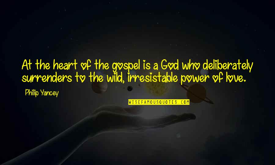 Sindermann Case Quotes By Philip Yancey: At the heart of the gospel is a