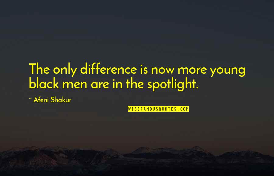 Sinikka Elliott Quotes By Afeni Shakur: The only difference is now more young black