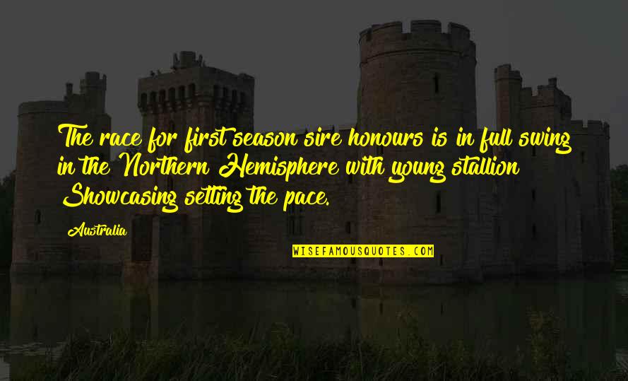 Sire Quotes By Australia: The race for first season sire honours is Sire Quotes By Australia: The race for first season sire honours is