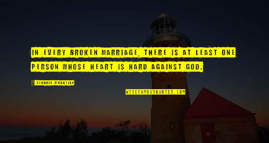 Sister Michelle D Craig Quotes By Stormie O'martian: In every broken marriage, there is at least