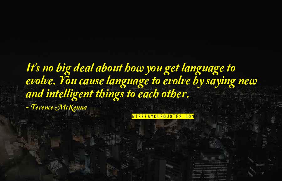 Siti Khadijah Quotes By Terence McKenna: It's no big deal about how you get Siti Khadijah Quotes By Terence McKenna: It's no big deal about how you get