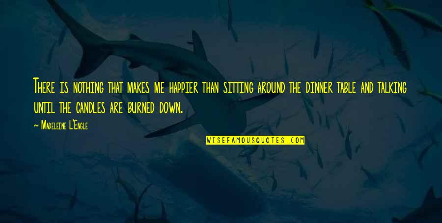 Sitting Around Quotes By Madeleine L'Engle: There is nothing that makes me happier than Sitting Around Quotes By Madeleine L'Engle: There is nothing that makes me happier than