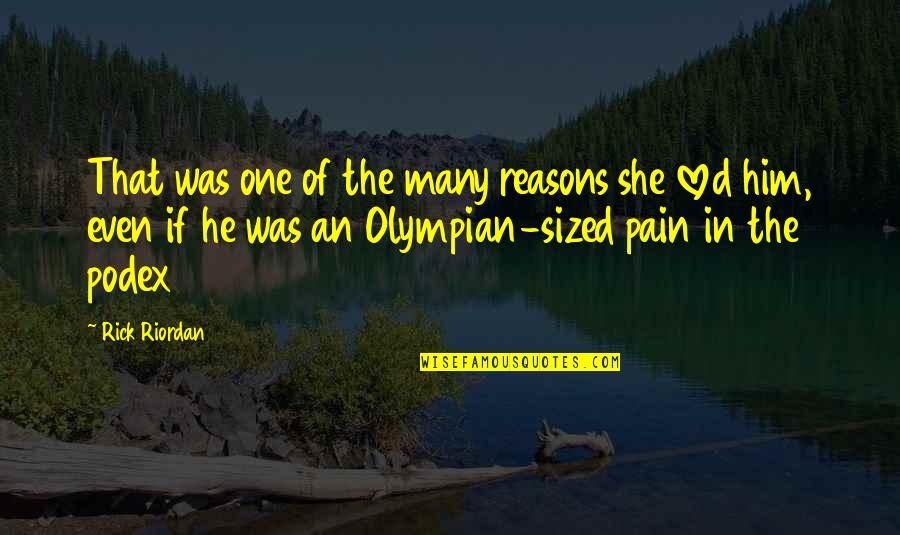 Sized Quotes By Rick Riordan: That was one of the many reasons she