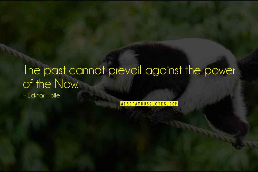 Skeedo Quotes By Eckhart Tolle: The past cannot prevail against the power of