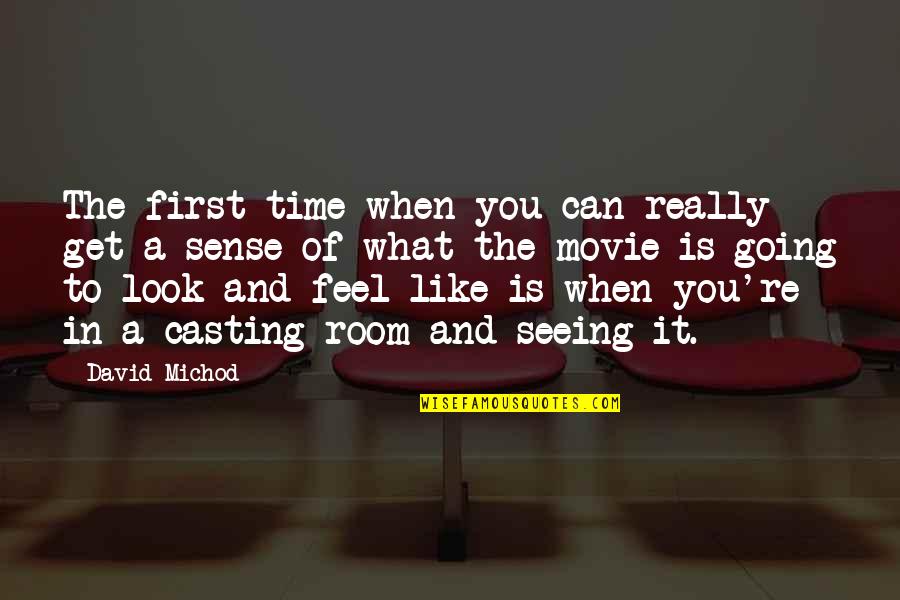Skeleton Waiting Quotes By David Michod: The first time when you can really get