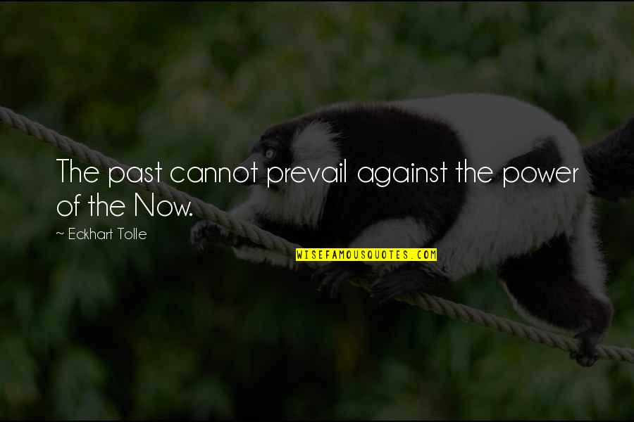 Skills And Experience Quotes By Eckhart Tolle: The past cannot prevail against the power of