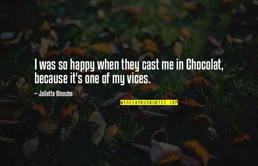 Sklaven Fesseln Mit Quotes By Juliette Binoche: I was so happy when they cast me Sklaven Fesseln Mit Quotes By Juliette Binoche: I was so happy when they cast me