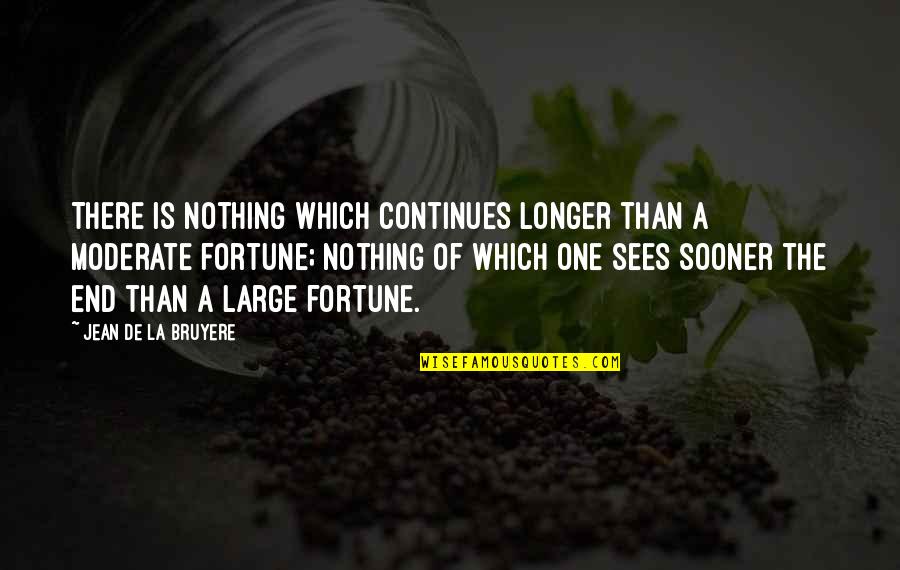Skogen Quotes By Jean De La Bruyere: There is nothing which continues longer than a Skogen Quotes By Jean De La Bruyere: There is nothing which continues longer than a