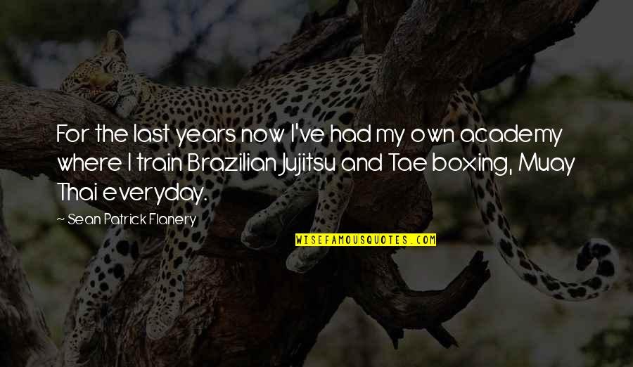 Skolanehvizdy Quotes By Sean Patrick Flanery: For the last years now I've had my Skolanehvizdy Quotes By Sean Patrick Flanery: For the last years now I've had my