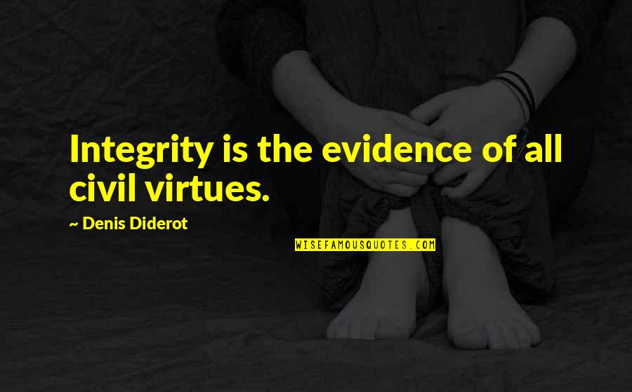 Skript Plugin Quotes By Denis Diderot: Integrity is the evidence of all civil virtues. Skript Plugin Quotes By Denis Diderot: Integrity is the evidence of all civil virtues.