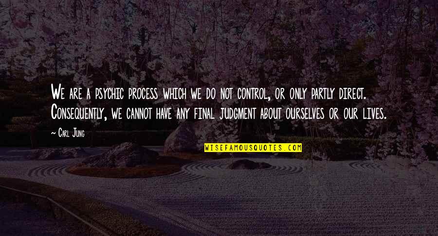 Skrobot Name Quotes By Carl Jung: We are a psychic process which we do Skrobot Name Quotes By Carl Jung: We are a psychic process which we do