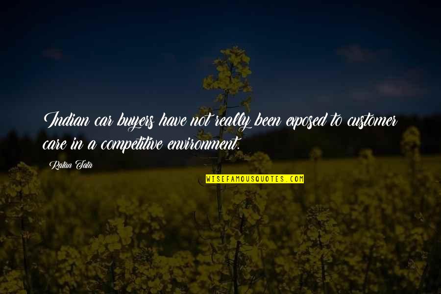 Skrudlands Quotes By Ratan Tata: Indian car buyers have not really been exposed Skrudlands Quotes By Ratan Tata: Indian car buyers have not really been exposed