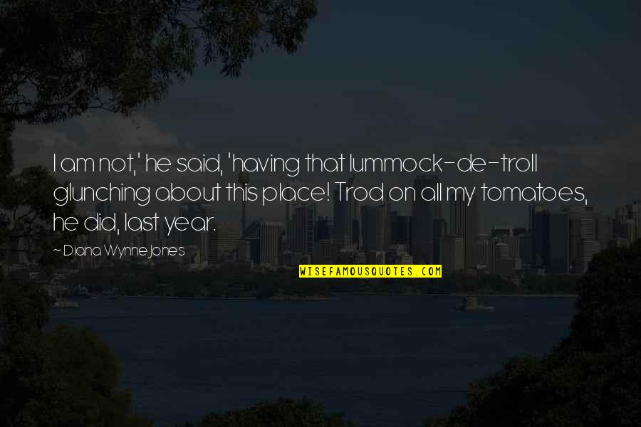 Skuggbracka Quotes By Diana Wynne Jones: I am not,' he said, 'having that lummock-de-troll Skuggbracka Quotes By Diana Wynne Jones: I am not,' he said, 'having that lummock-de-troll