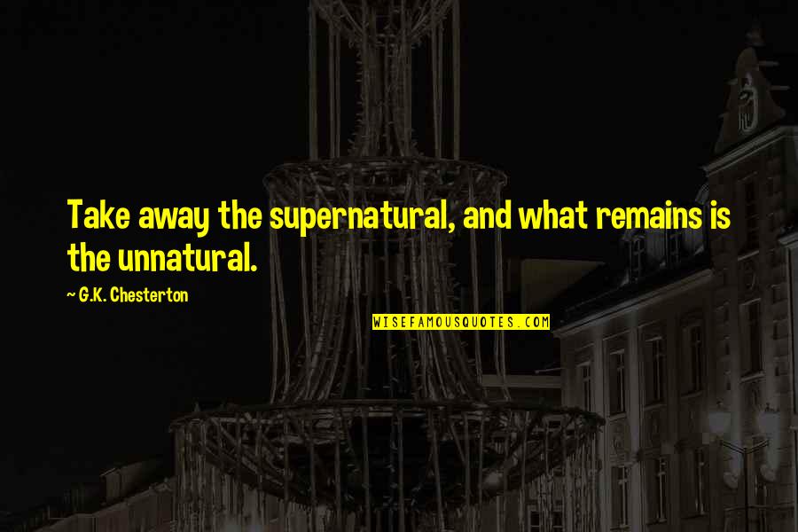 Skull Pictures With Quotes By G.K. Chesterton: Take away the supernatural, and what remains is Skull Pictures With Quotes By G.K. Chesterton: Take away the supernatural, and what remains is