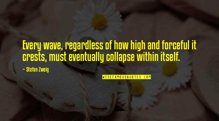 Slapnicar Matematika 2 Quotes By Stefan Zweig: Every wave, regardless of how high and forceful Slapnicar Matematika 2 Quotes By Stefan Zweig: Every wave, regardless of how high and forceful