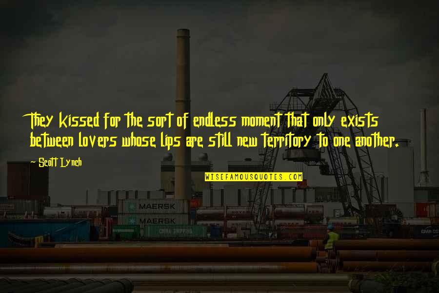Slavisa Curovic Glumac Quotes By Scott Lynch: They kissed for the sort of endless moment Slavisa Curovic Glumac Quotes By Scott Lynch: They kissed for the sort of endless moment