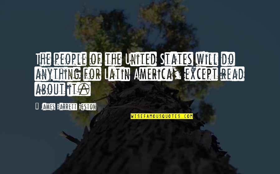 Sleds For Toddlers Quotes By James Barrett Reston: The people of the United States will do