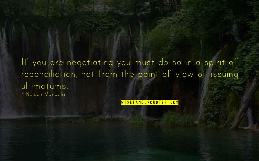 Sleepy Hollow Pilot Quotes By Nelson Mandela: If you are negotiating you must do so Sleepy Hollow Pilot Quotes By Nelson Mandela: If you are negotiating you must do so