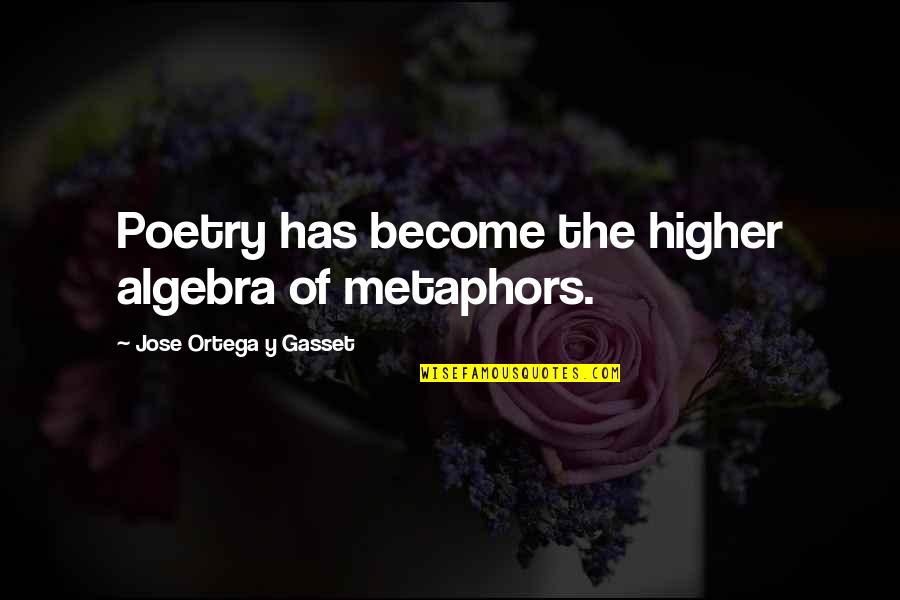 Sleighing Song Quotes By Jose Ortega Y Gasset: Poetry has become the higher algebra of metaphors. Sleighing Song Quotes By Jose Ortega Y Gasset: Poetry has become the higher algebra of metaphors.