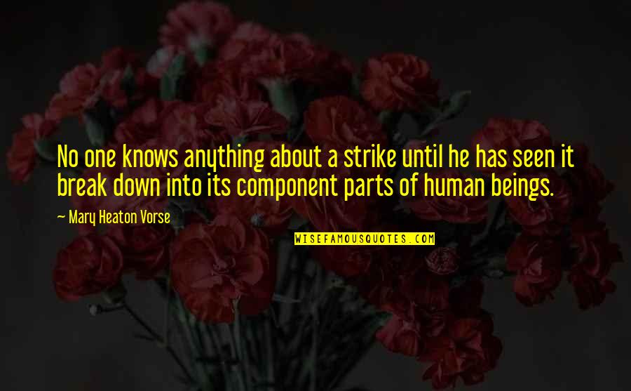 Slep Mapa Afriky Quotes By Mary Heaton Vorse: No one knows anything about a strike until Slep Mapa Afriky Quotes By Mary Heaton Vorse: No one knows anything about a strike until
