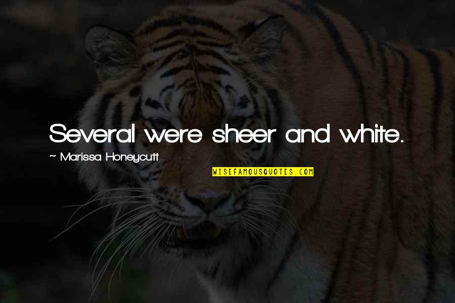 Smiech Youtube Quotes By Marissa Honeycutt: Several were sheer and white. Smiech Youtube Quotes By Marissa Honeycutt: Several were sheer and white.