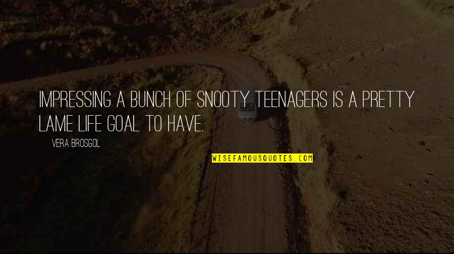 Snafu The Pacific Quotes By Vera Brosgol: Impressing a bunch of snooty teenagers is a
