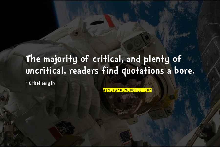Snap Stock Quotes By Ethel Smyth: The majority of critical, and plenty of uncritical,