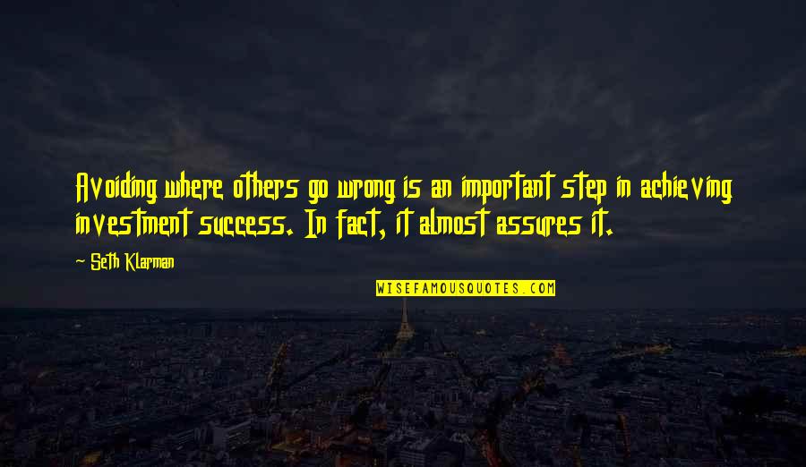 Sneakiest Zodiac Quotes By Seth Klarman: Avoiding where others go wrong is an important Sneakiest Zodiac Quotes By Seth Klarman: Avoiding where others go wrong is an important