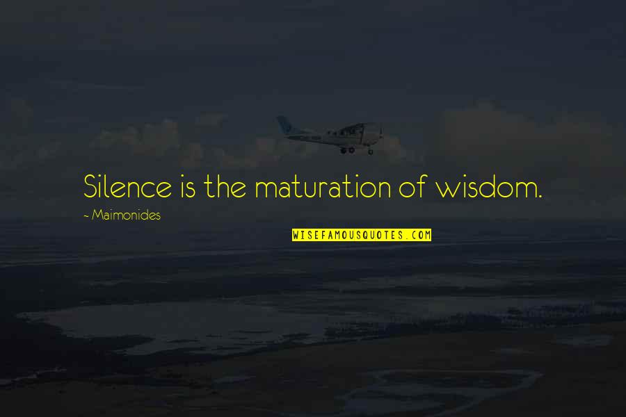 Snoopy Snow Quotes By Maimonides: Silence is the maturation of wisdom. Snoopy Snow Quotes By Maimonides: Silence is the maturation of wisdom.