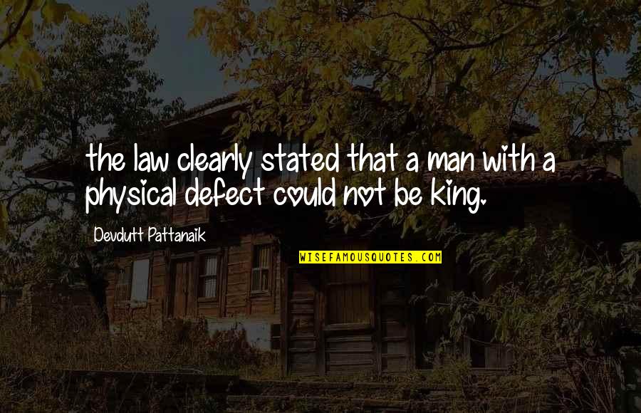 Snowglobe Quotes By Devdutt Pattanaik: the law clearly stated that a man with