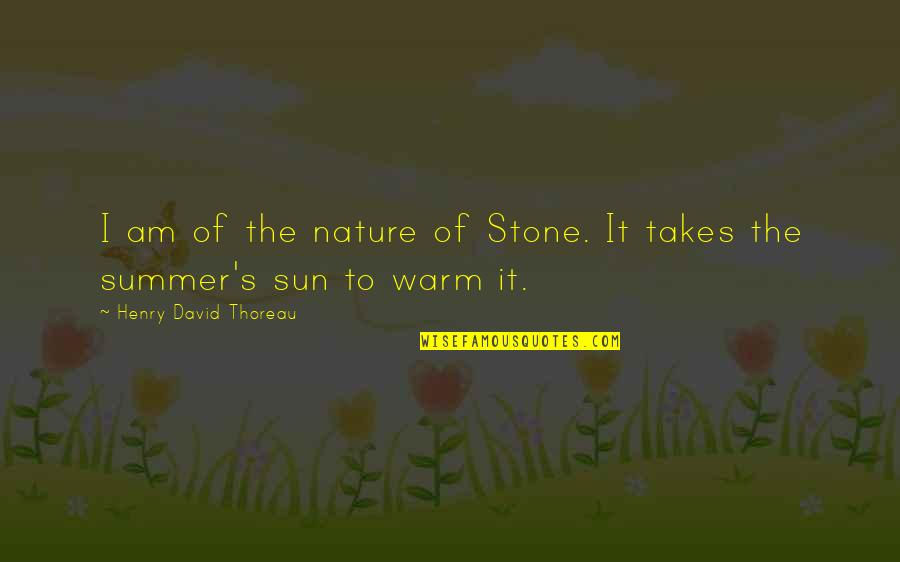 Snowsuit For Dogs Quotes By Henry David Thoreau: I am of the nature of Stone. It Snowsuit For Dogs Quotes By Henry David Thoreau: I am of the nature of Stone. It