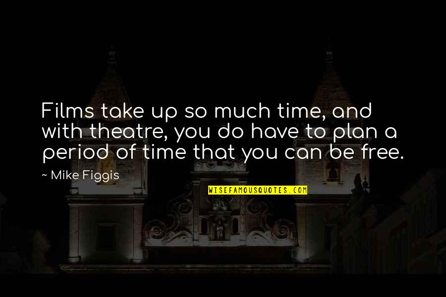 So Much You Can Take Quotes By Mike Figgis: Films take up so much time, and with