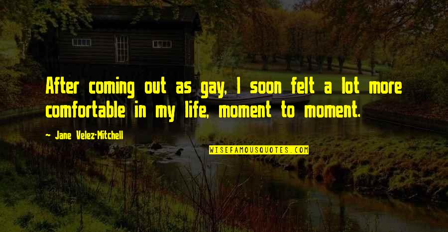 Soane Britain Quotes By Jane Velez-Mitchell: After coming out as gay, I soon felt Soane Britain Quotes By Jane Velez-Mitchell: After coming out as gay, I soon felt