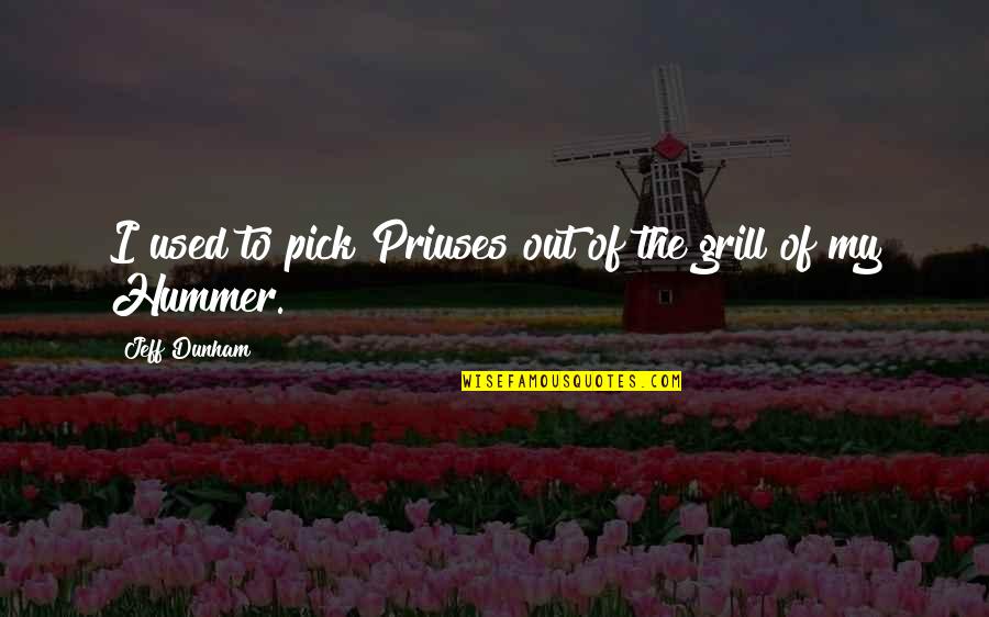 Sobrang Bait Quotes By Jeff Dunham: I used to pick Priuses out of the Sobrang Bait Quotes By Jeff Dunham: I used to pick Priuses out of the