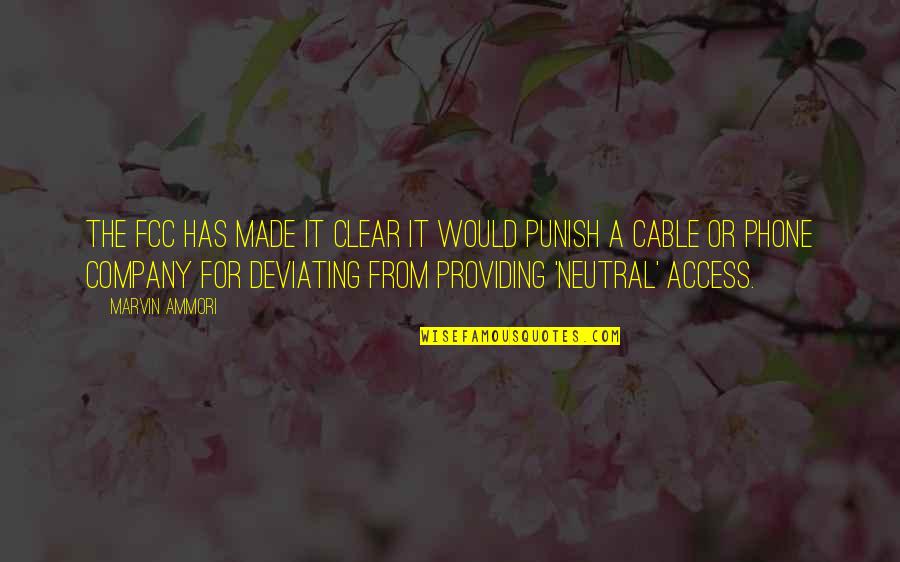 Sobreviventes De Columbine Quotes By Marvin Ammori: The FCC has made it clear it would Sobreviventes De Columbine Quotes By Marvin Ammori: The FCC has made it clear it would