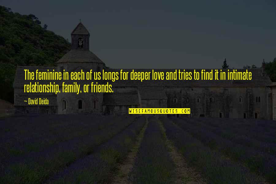 Sofronis Avgoustis Birthday Quotes By David Deida: The feminine in each of us longs for Sofronis Avgoustis Birthday Quotes By David Deida: The feminine in each of us longs for