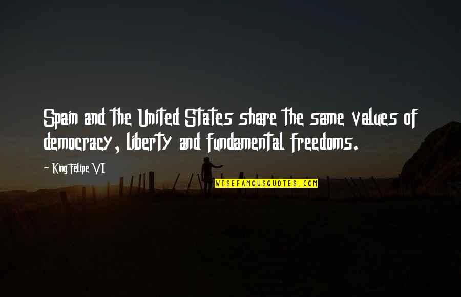 Soft Words Win Hard Hearts Quotes By King Felipe VI: Spain and the United States share the same Soft Words Win Hard Hearts Quotes By King Felipe VI: Spain and the United States share the same