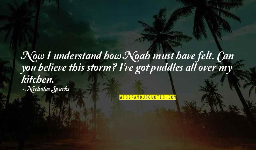 Software Development Life Cycle Quotes By Nicholas Sparks: Now I understand how Noah must have felt. Software Development Life Cycle Quotes By Nicholas Sparks: Now I understand how Noah must have felt.
