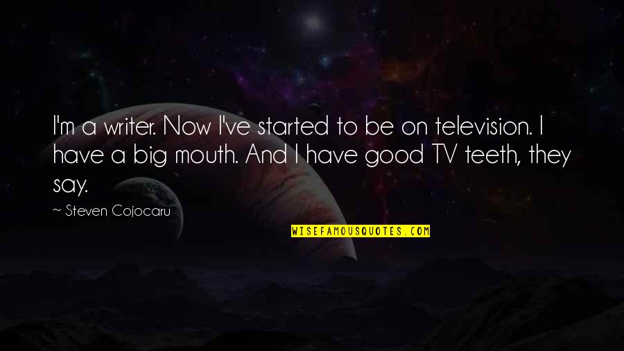 Software Programmer Quotes By Steven Cojocaru: I'm a writer. Now I've started to be Software Programmer Quotes By Steven Cojocaru: I'm a writer. Now I've started to be